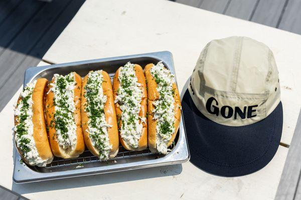 Tomer's Famous Crab Roll & Gone Fishin' Hat