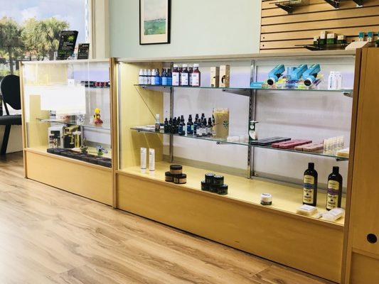 Cannabis Nurse onsite to educate about CBD, high quality products.