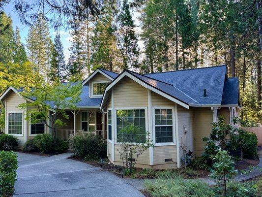 MEC Builds installed this new roof for my Grass Valley house.