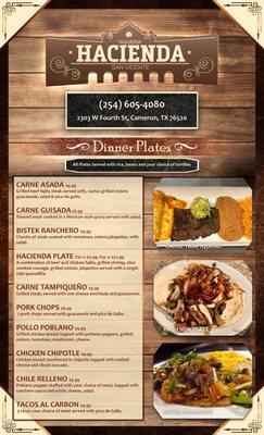 Our menu is at your service!
Come and enjoy a good dish