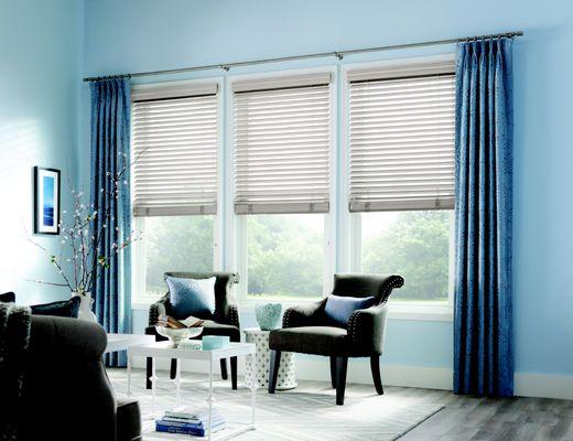 Wood Blinds and Drapery