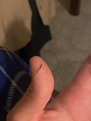 Not the type of lash I asked for