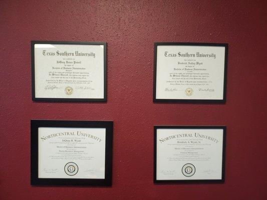 Degreed Tax Professionals