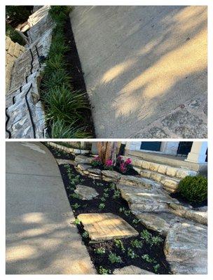 Rock work /pavers landscaping