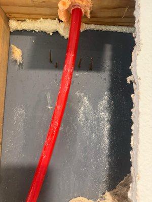 How was this allowed? Stay away from this builder.