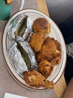 Special order Fried Chicken Dinner