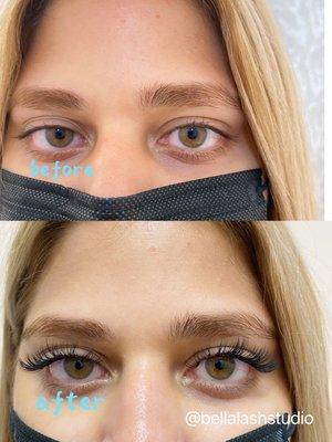 Sexy sharp long lashes