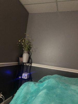 Relaxing after an EPIC massage!