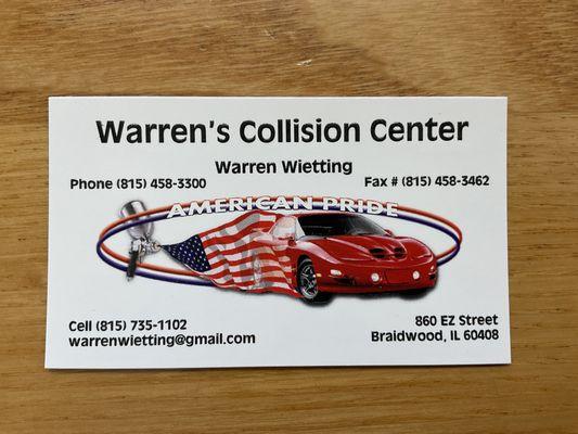 Warren's Collision Center