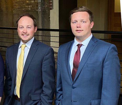Attorney Tyler Crosby and Attorney Mason Crosby
