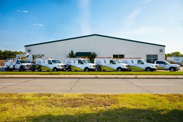 Our full fleet ready to serve the entire DFW area!