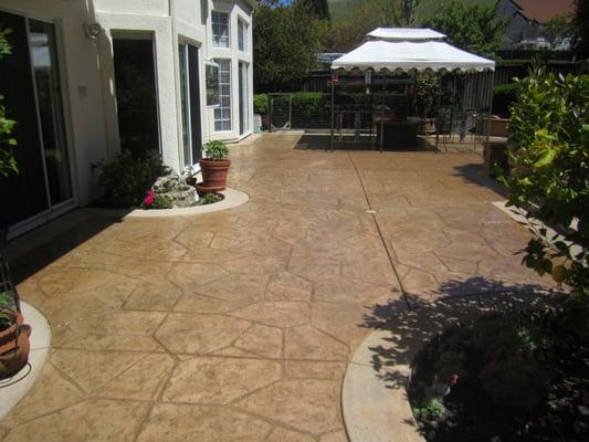 Glaze 'n Seal Wet Look Lacquer - Concrete Glaze and Sealer. http://www.glaze-n-seal.com/index.html