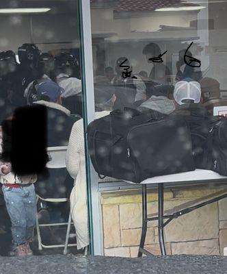 Isn't there a fire code for the amount of people in a small suite? Rude and disrespectful !!