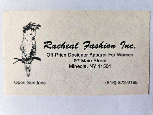 Racheal Fashions
