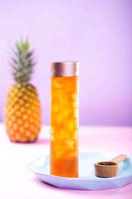 Osmanthus pineapple oolong