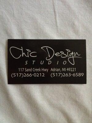 We at Chic Design Studio believe the most important thing... Is the client.. You deserve to be as CHIC as can be with your very own DESIGN!