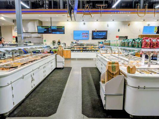 Hot and Cold Food Section