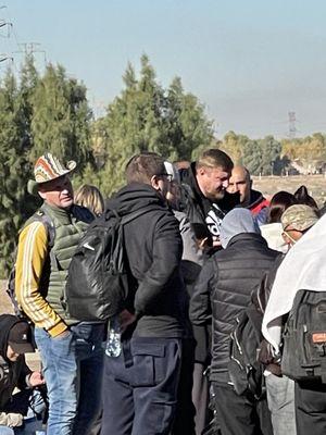 Locating Russian elements crossing the Southern Border illegally.