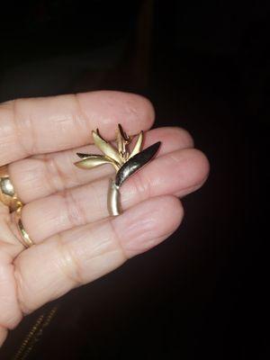 Bird of Paradise 14K Pendant BEAUTIFUL!!!