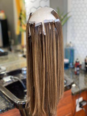 Highlighted extensions for a client