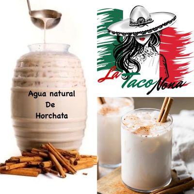 Fresh made..ricewater,hibiscus,pineapple,and tamarind