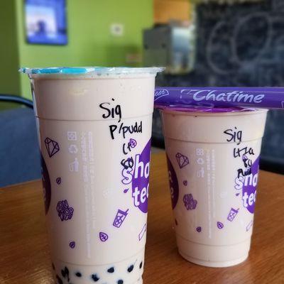 signature milk tea
