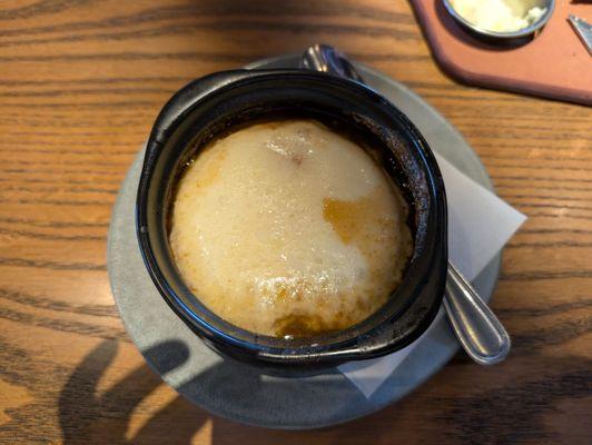 French onion soup (not really full)
