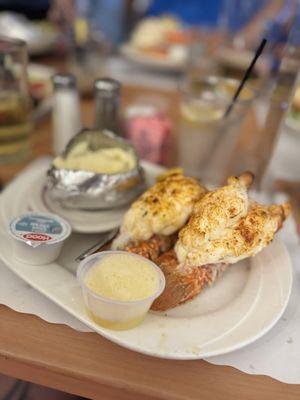 2 Dozen Clams and Lobster tails