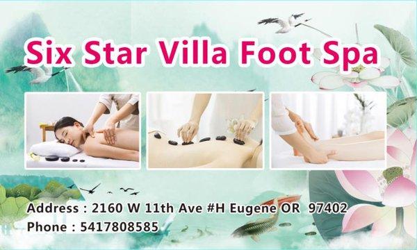 Six Star Villa Foot Spa
