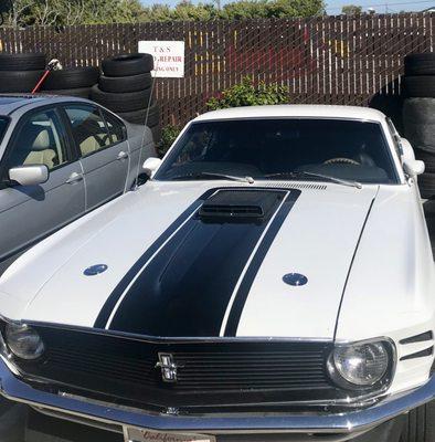 70 Boss 302 w/EFI, brake system conversion.