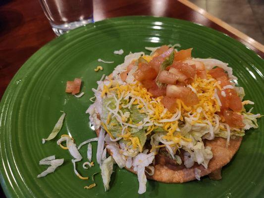 Bean tostada