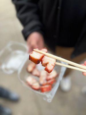Honey Glazed BBQ Pork Belly
