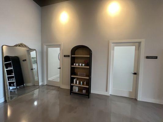 Installed 3M Matte Frost window film at Rejuve Aesthetics to provide privacy while maintaining a clean, professional look.