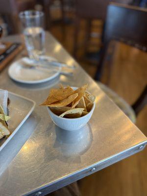 Tortilla (the lls are silent) chips