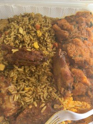 Wings, Nigerian grows rice and yam?