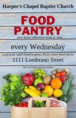 Weekly Food Pantry