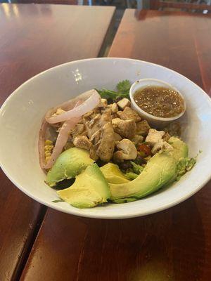 Baja bowl with chicken