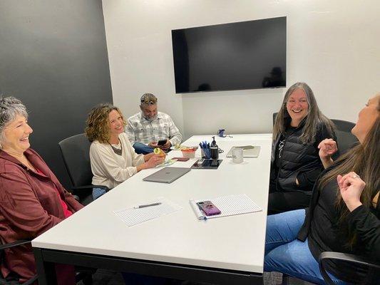 Office Laughter in our new Compass Office