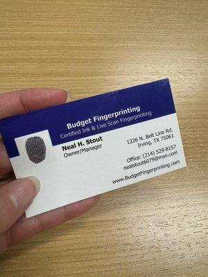 Fast Fingerprinting Service