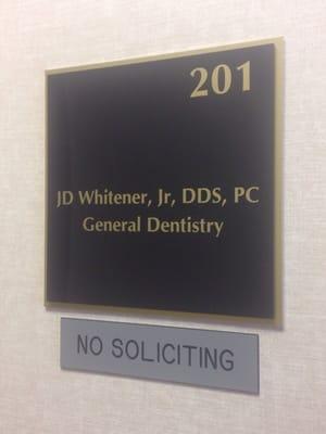 JD Whitener Jr, DDS