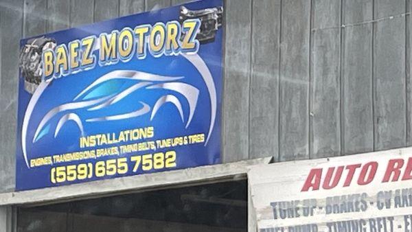 The name of the place is Baez Motorz Not Villamar Motors