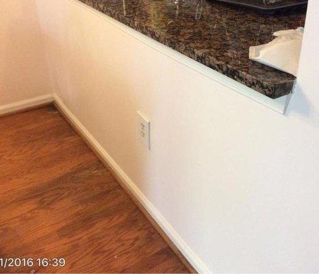 After Kitchen Island Remediation