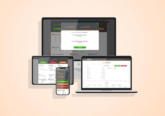 Digital Dispatch Manage all your motor club calls from one simple locations. Best of all call information can be imported into Tracker to ma