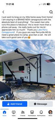 Camper Review of Lot H