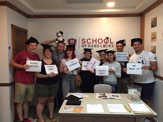 Awesome experience. And we escaped the room!