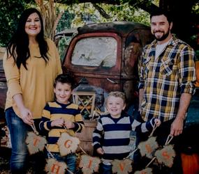 Agent Stephen McKay and his family