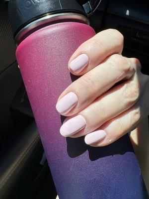 Exam hand side of my cute mani