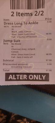 Price gouged at Bobby Pages.