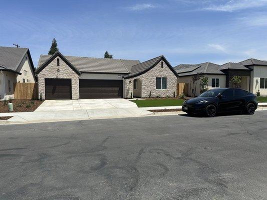 New construction home Sycamore Ranch Visalia