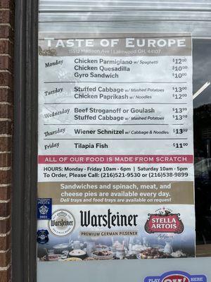 Taste Of Europe